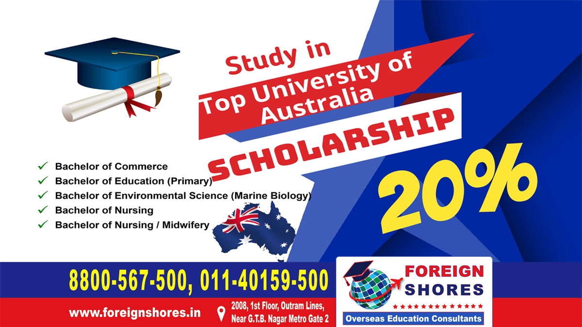 Scholarship offered by Top University of Australia