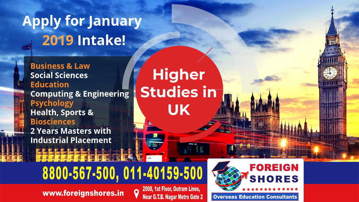 Higher Studies in UK