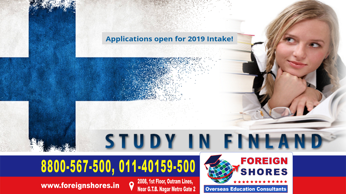 Applications Open for January 2019 Intake Finland