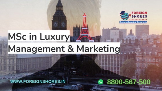 MSc in Luxury Management and Marketing