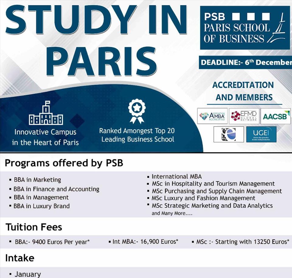 PARIS SCHOOL OF BUSINESS