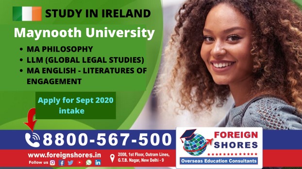 Maynooth-University Ireland - Apply for September 2020 Intake