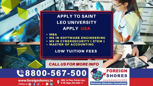 ply to Saint Leo University, USA Apply for 2020 Intake