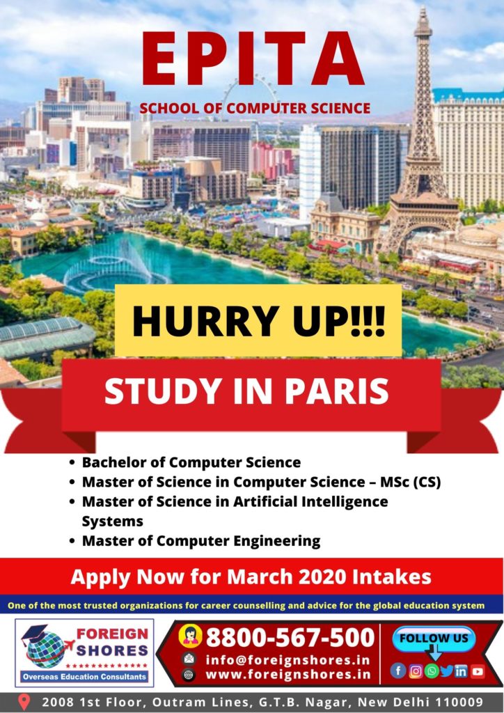 Study in Epita School of Computer Science - France